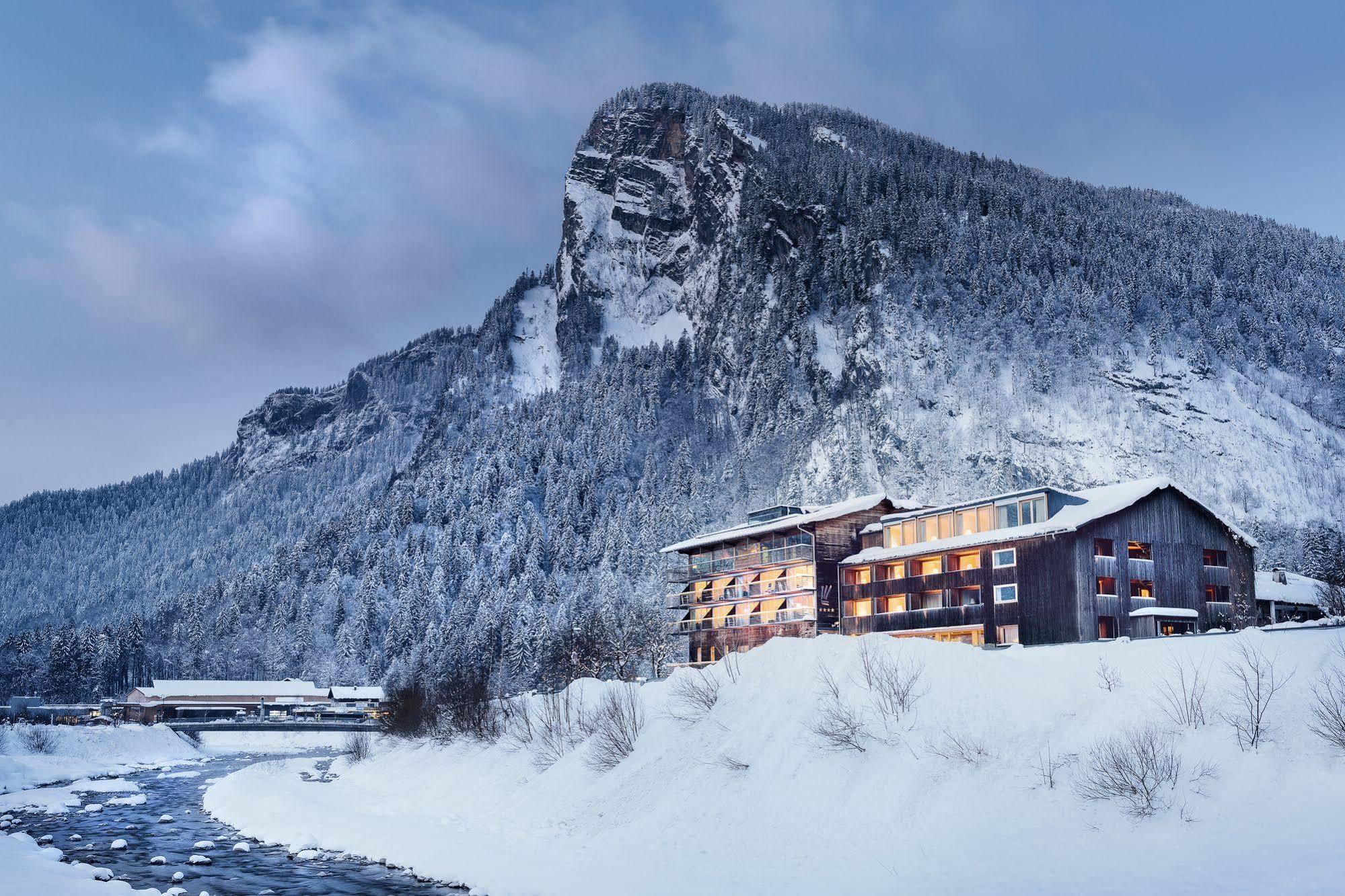 Hotel Krone In Au Au (Vorarlberg) المظهر الخارجي الصورة