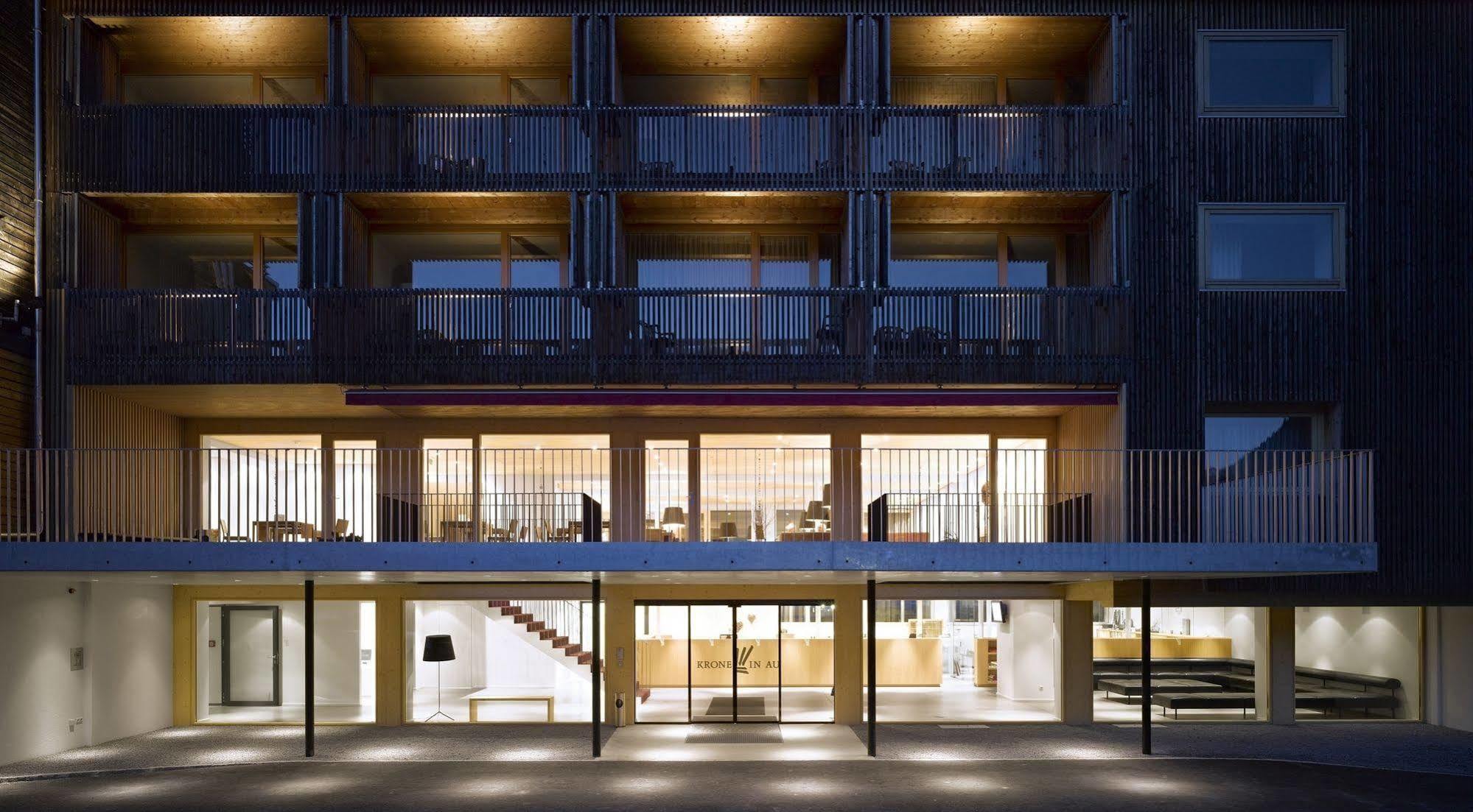 Hotel Krone In Au Au (Vorarlberg) المظهر الخارجي الصورة