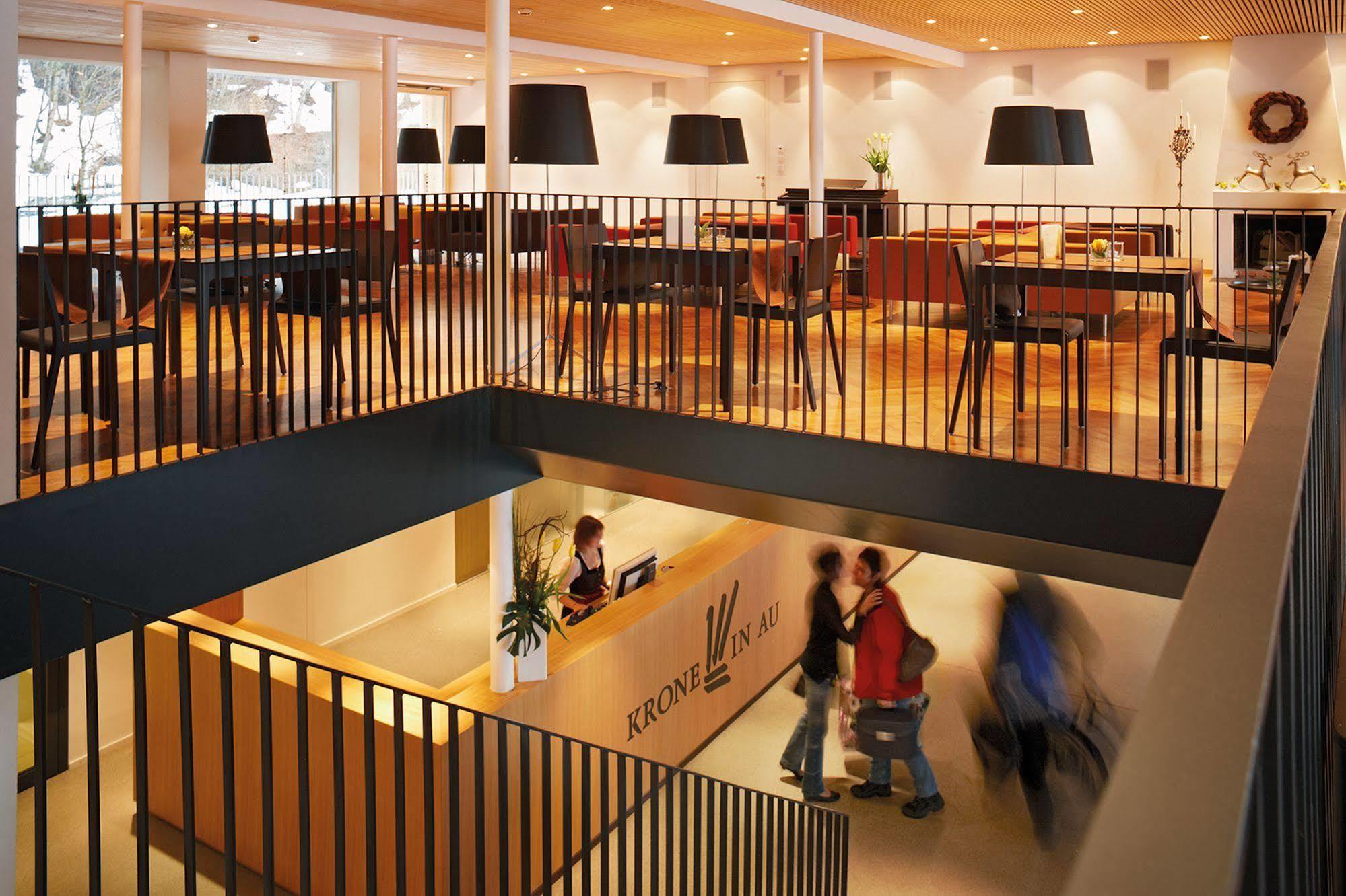 Hotel Krone In Au Au (Vorarlberg) المظهر الخارجي الصورة